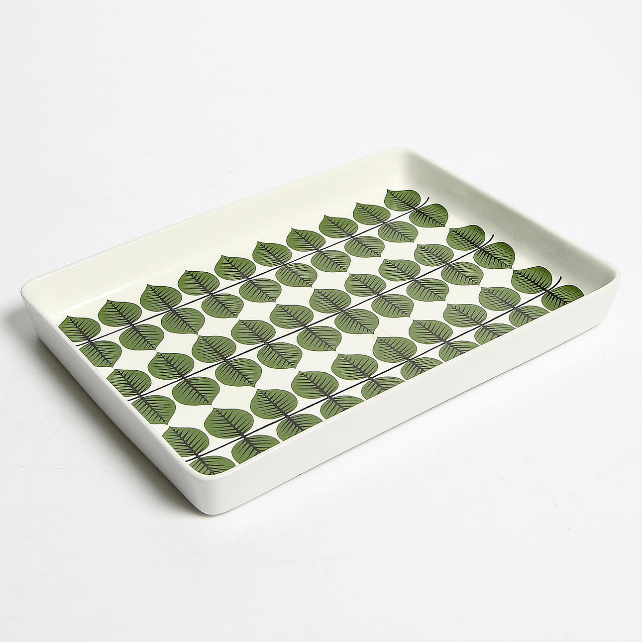 UPPLÄGGNINGSFAT, flintgods, "Berså", Stig Lindberg, Gustavsberg.