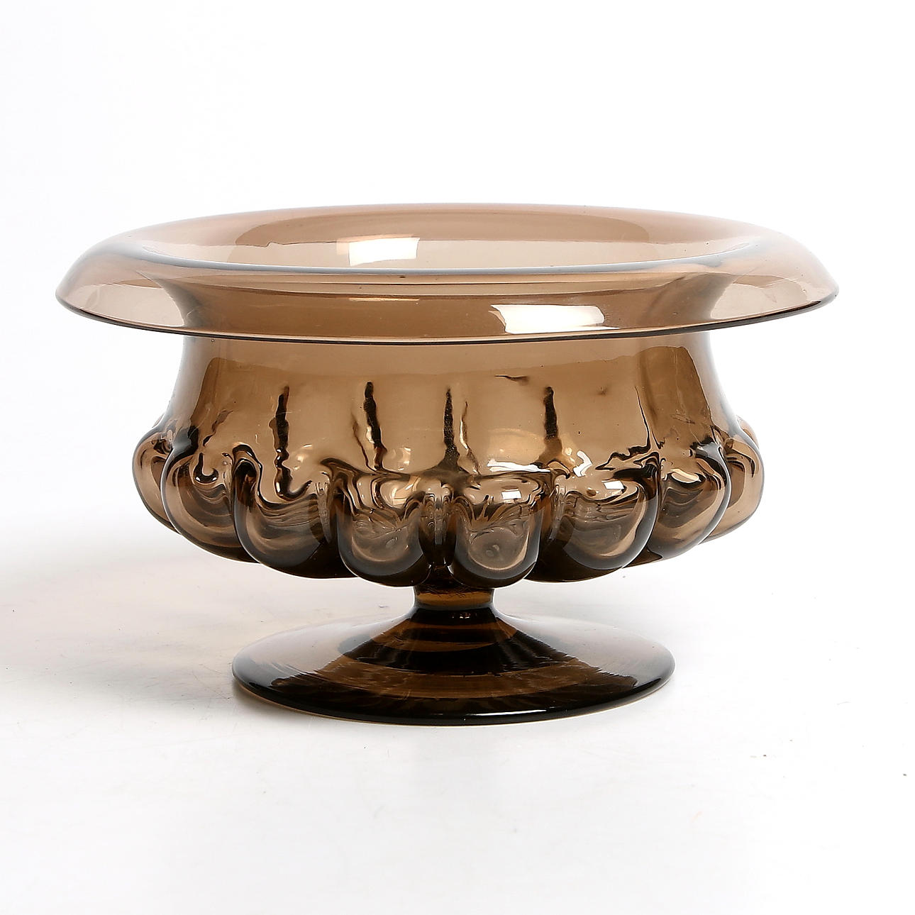 SKÅL, glas, Simon Gate, Sandviks Glasbruk, 1920-tal.