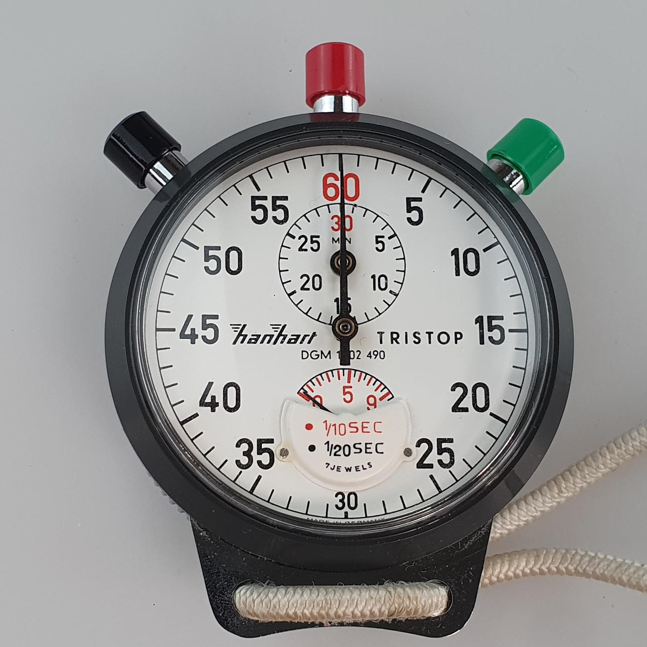 - HANHART TRISTOP STOPWATCH.