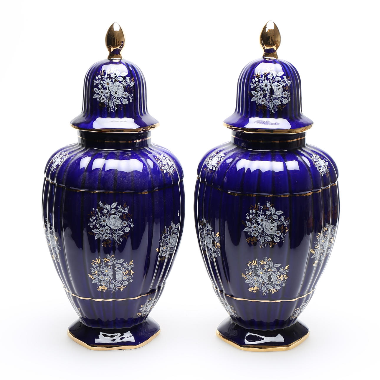 URNOR, porslin, ett par, Italien.