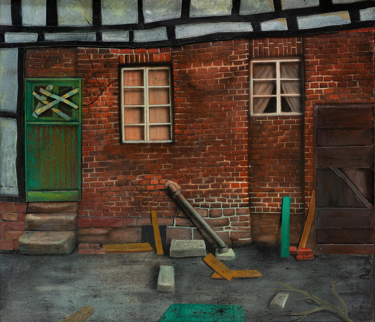 HELLMUTH DER EICHNER (1946-2011). Fassade.