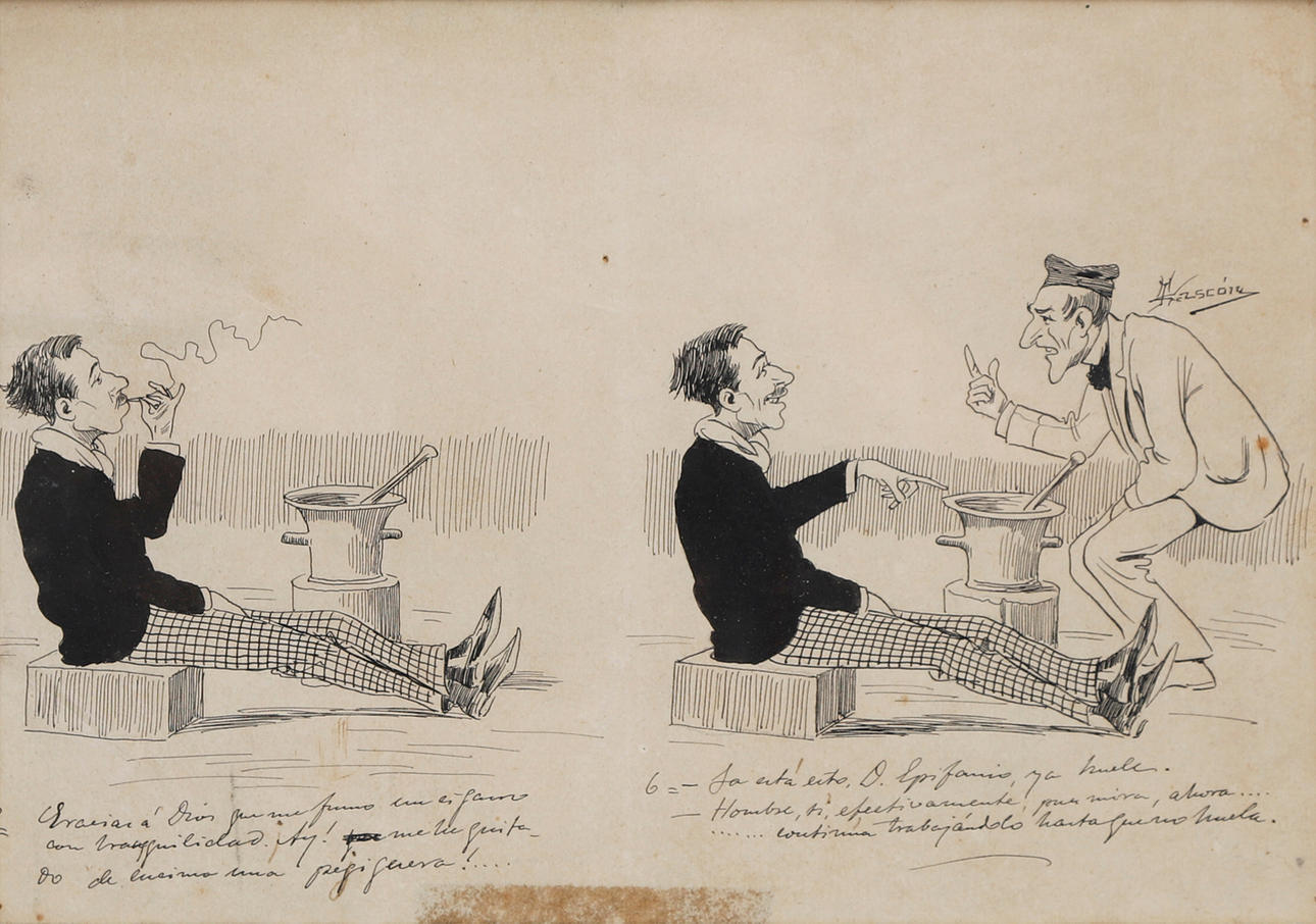 TEODORO GASCÓN BAQUERO. Vignettes.