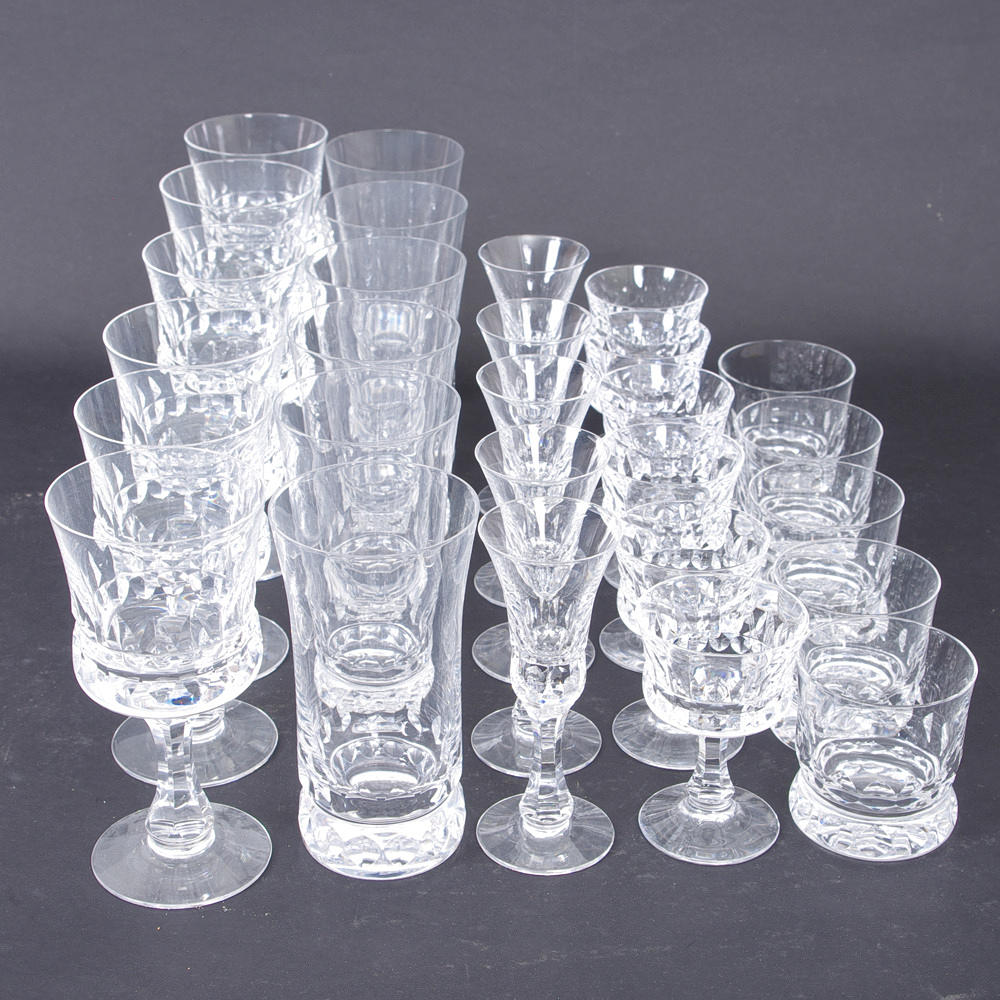 GLASSERVIS, "Prince", Göran Wärff, Kosta Boda.