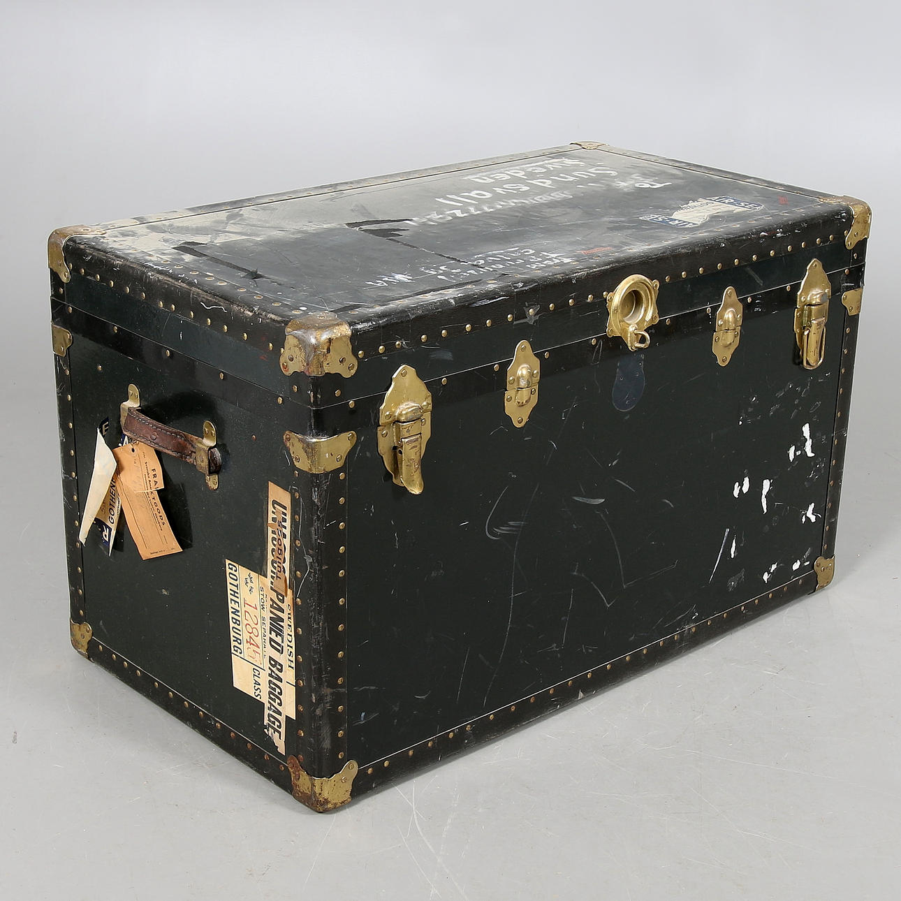 KOFFERT, Vacationer, USA. 1900-talets början.