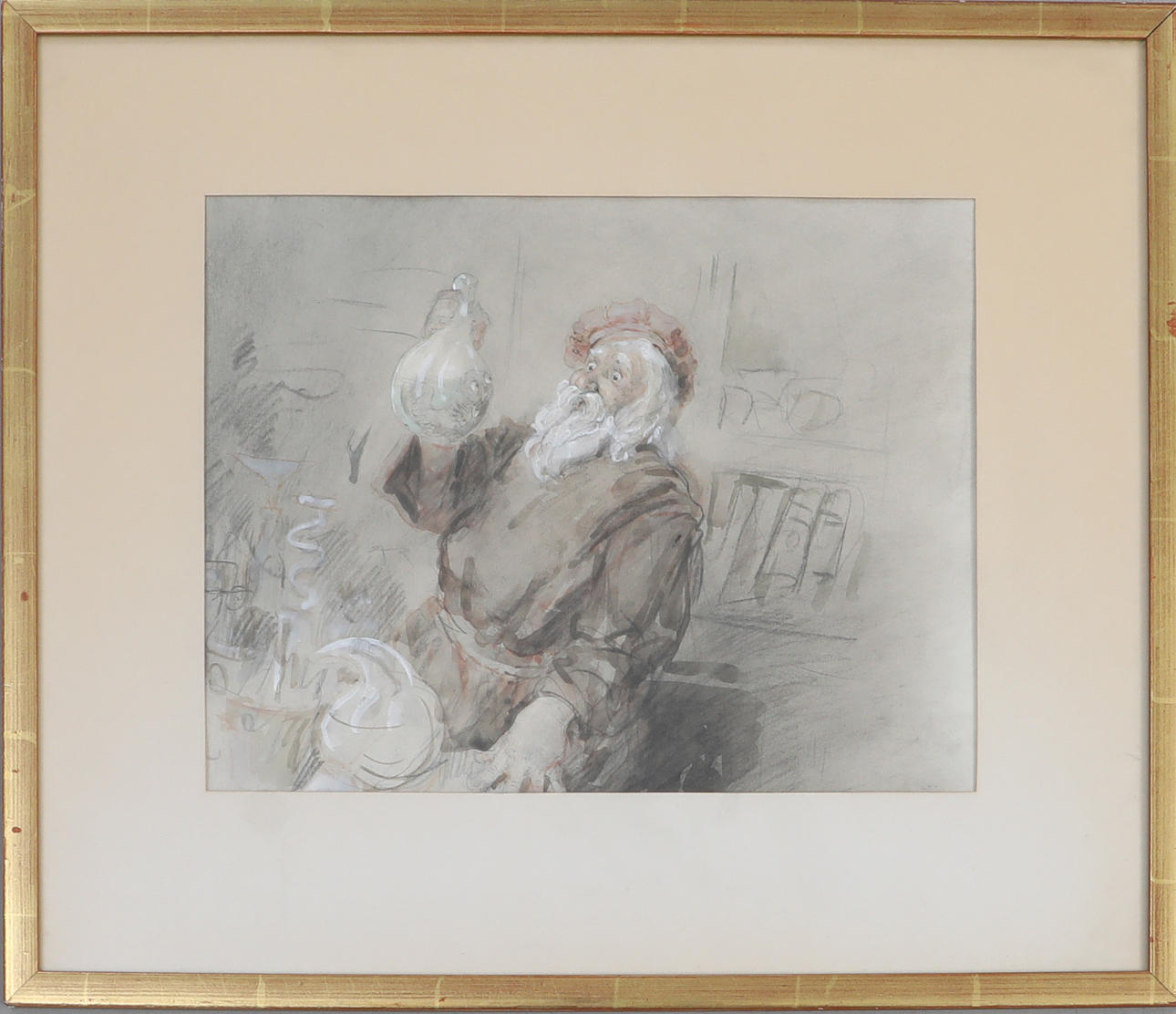 ROBERT HÖGFELDT. blandteknik , osignerad.