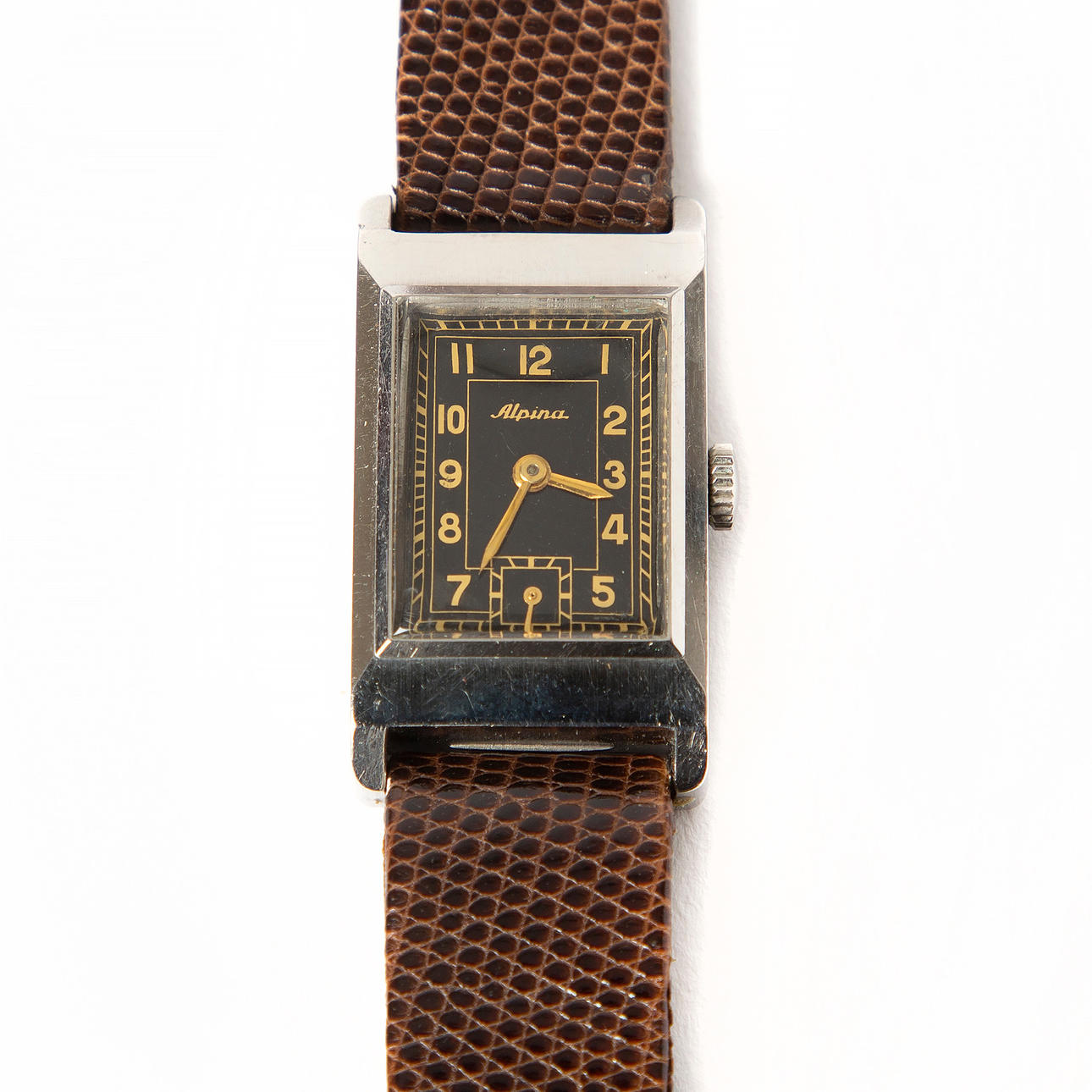 ALPINA, wristwatch, 1930s.