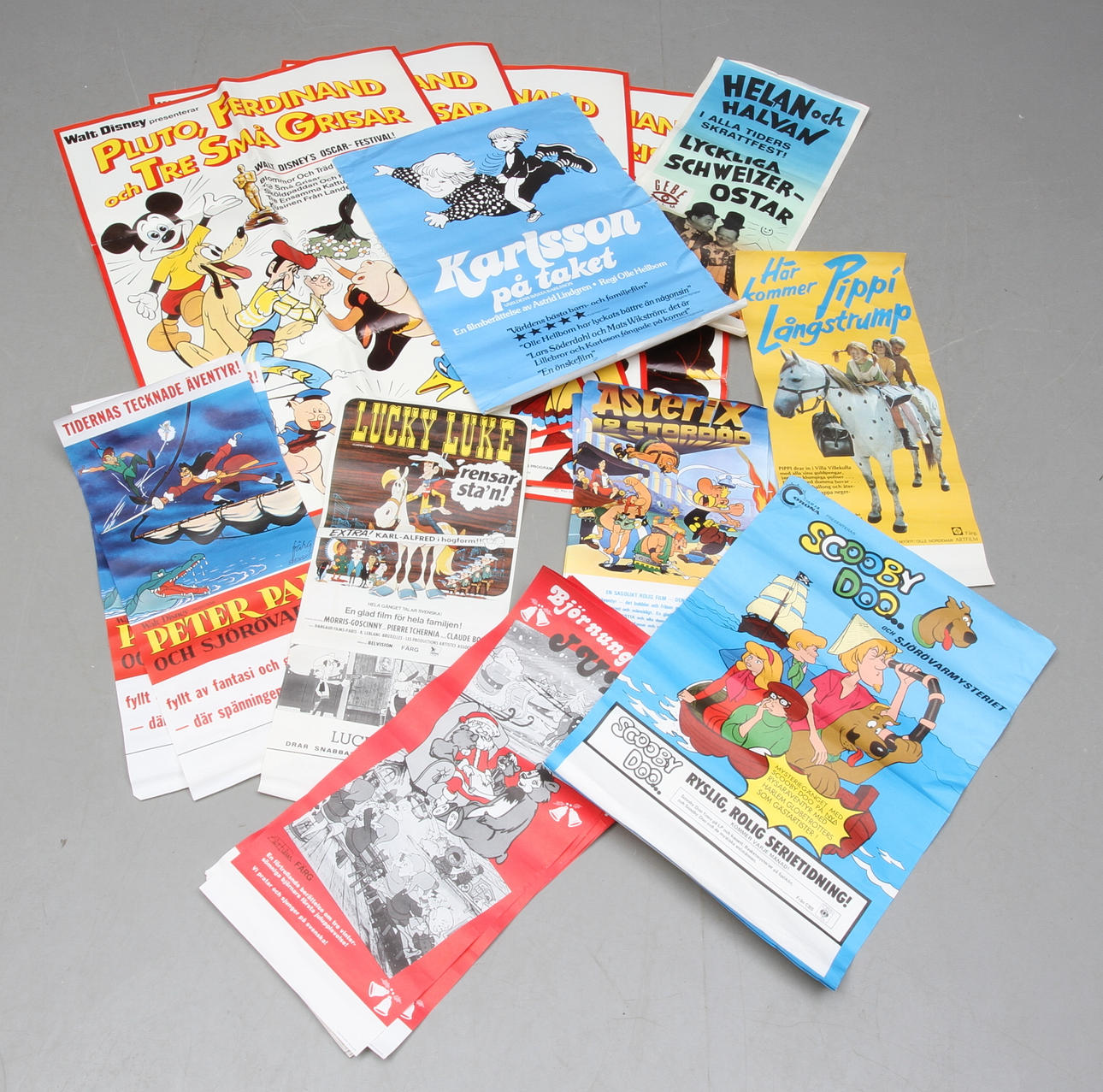 FILMAFFISCHER, mestadels barnfilmer.