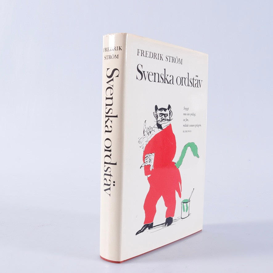 BOK, Fredrik Ström, svenske ordsprog, Halmstad 1967.