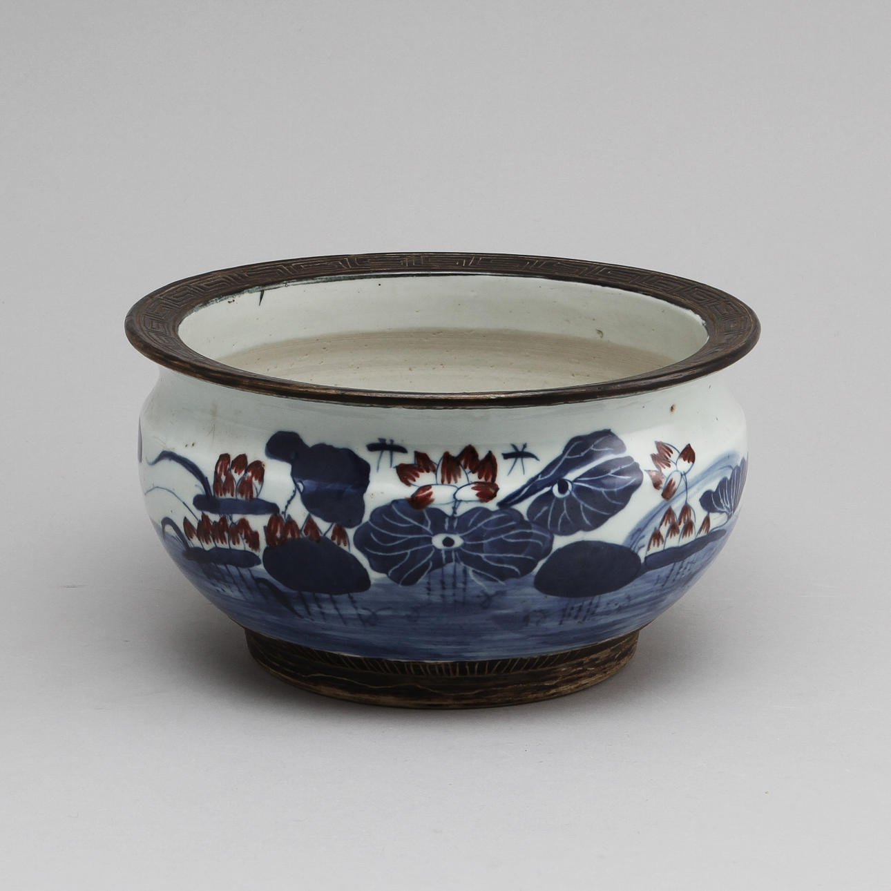 RÖKELSEKAR, porslin, Kina, 1800-tal.