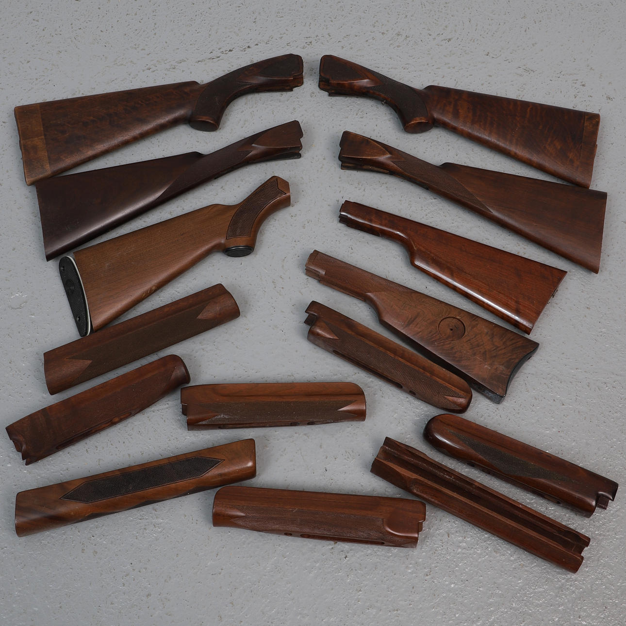 PISTONES DE RIFLE, 7+8 partes.