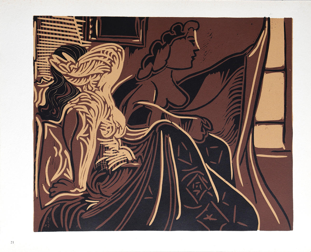 PABLO PICASSO. Untitled.