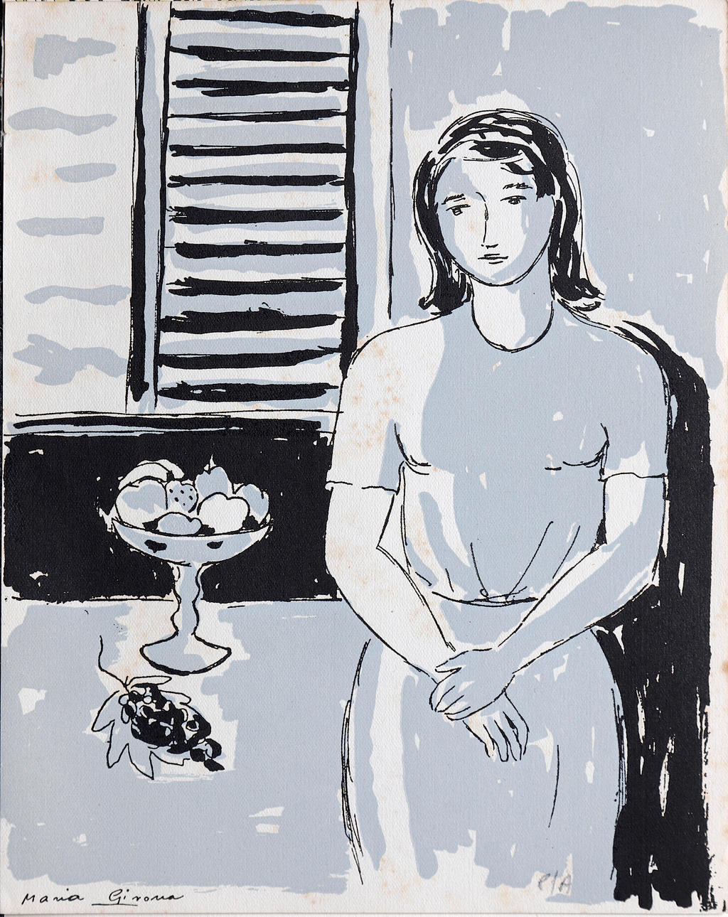 MARIA GIRONA. Utan titel.