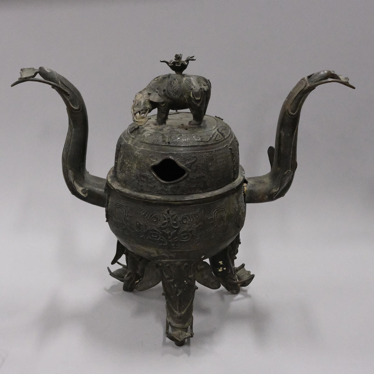 CENSORES, BRONCE, CHINA, SIGLO XIX.