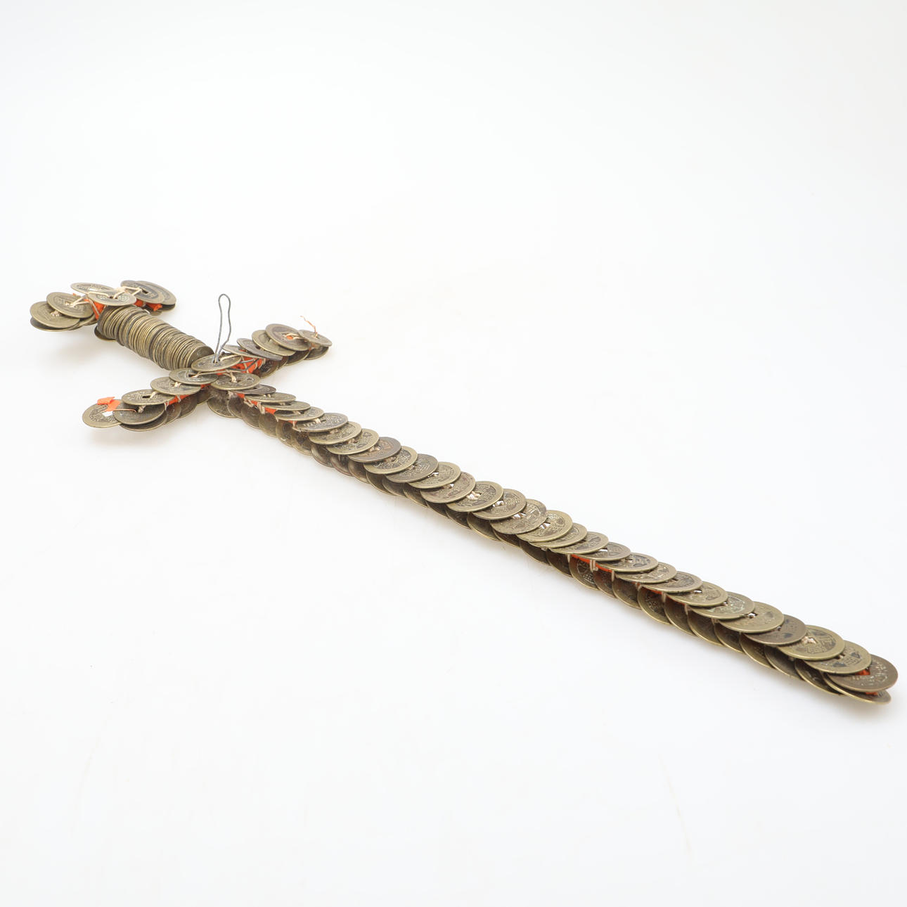 COIN DAGGER, made from Chinese coins.