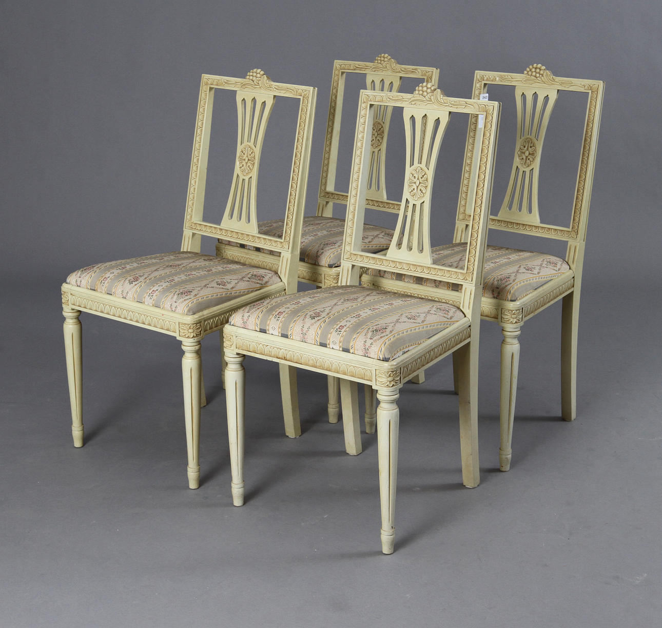 STOLAR, 4 st, gustaviansk stil, 1900-tal.