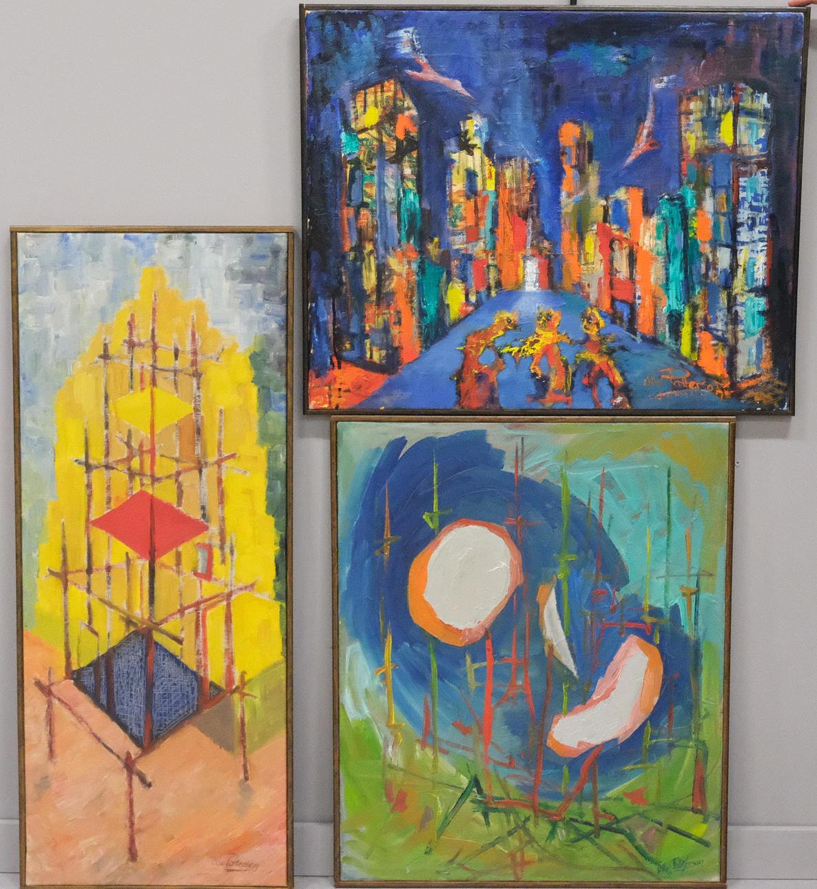 OLLE PATTERSON, TRE OLJOR.