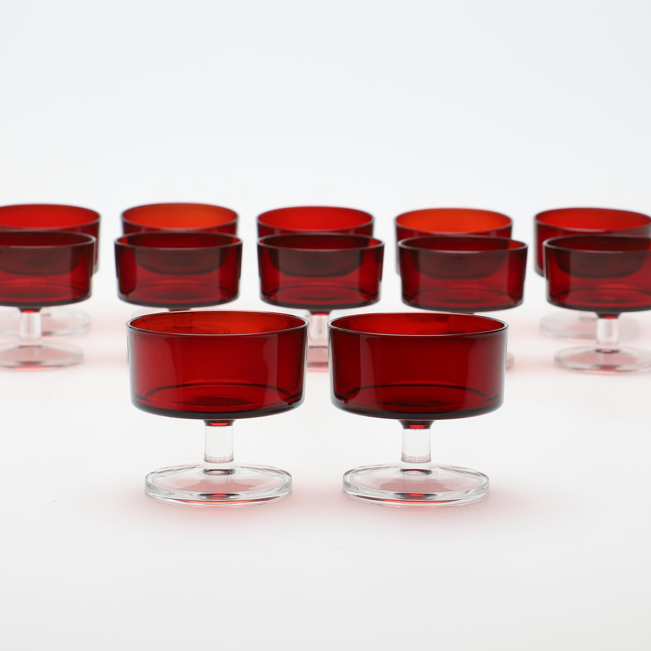 Jälkiruokakulho, 12 kpl. Luminarc, Ranska.