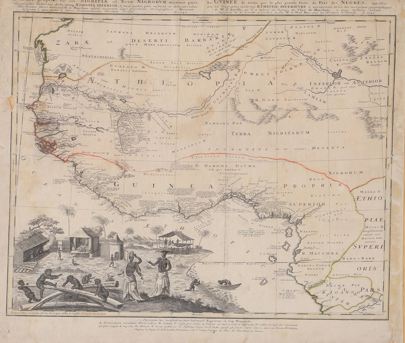 KARTA, Västra afrika.