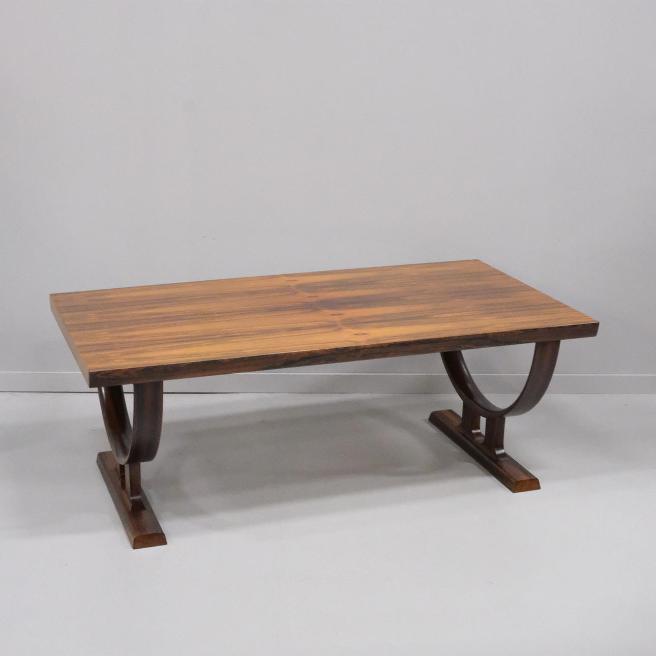 MESA DE CENTRO, PALISANDRO, años 60/70.