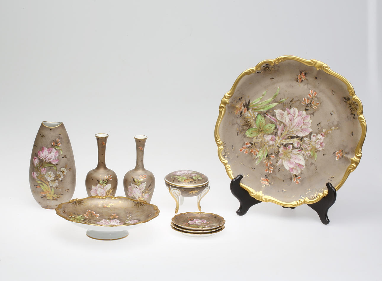 PARTI, 9 delar, porslin, Rosenthal, 1900-tal.