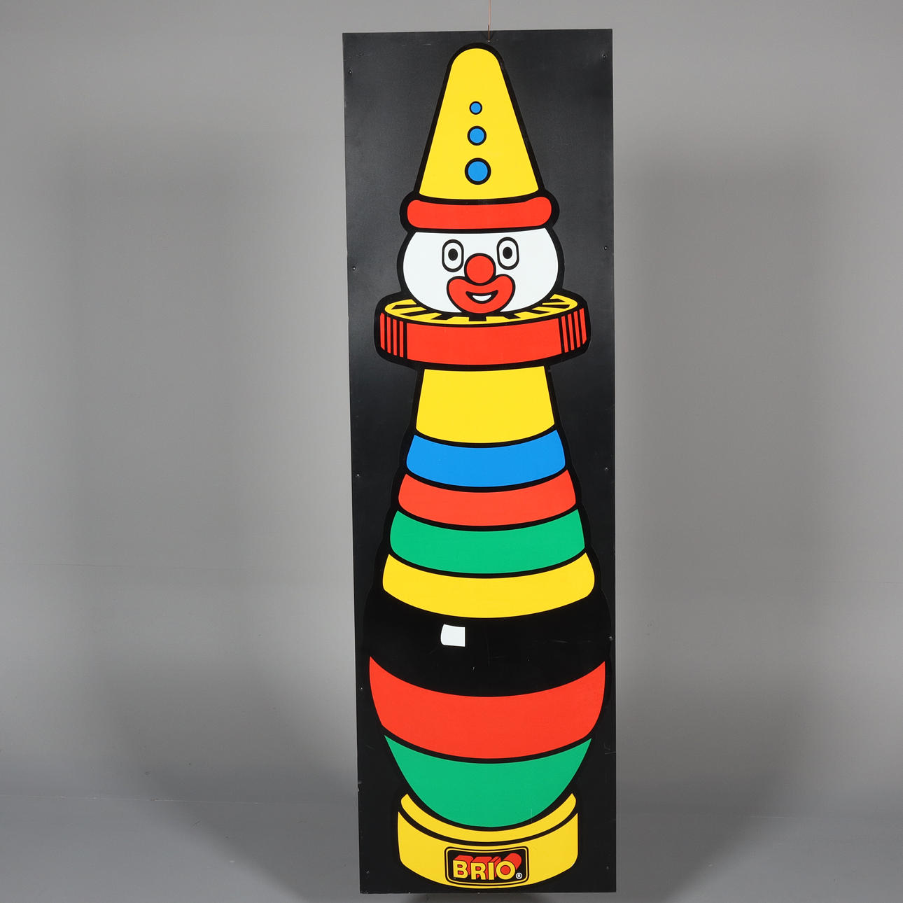 ADVERTISING SIGN BRIO wood.