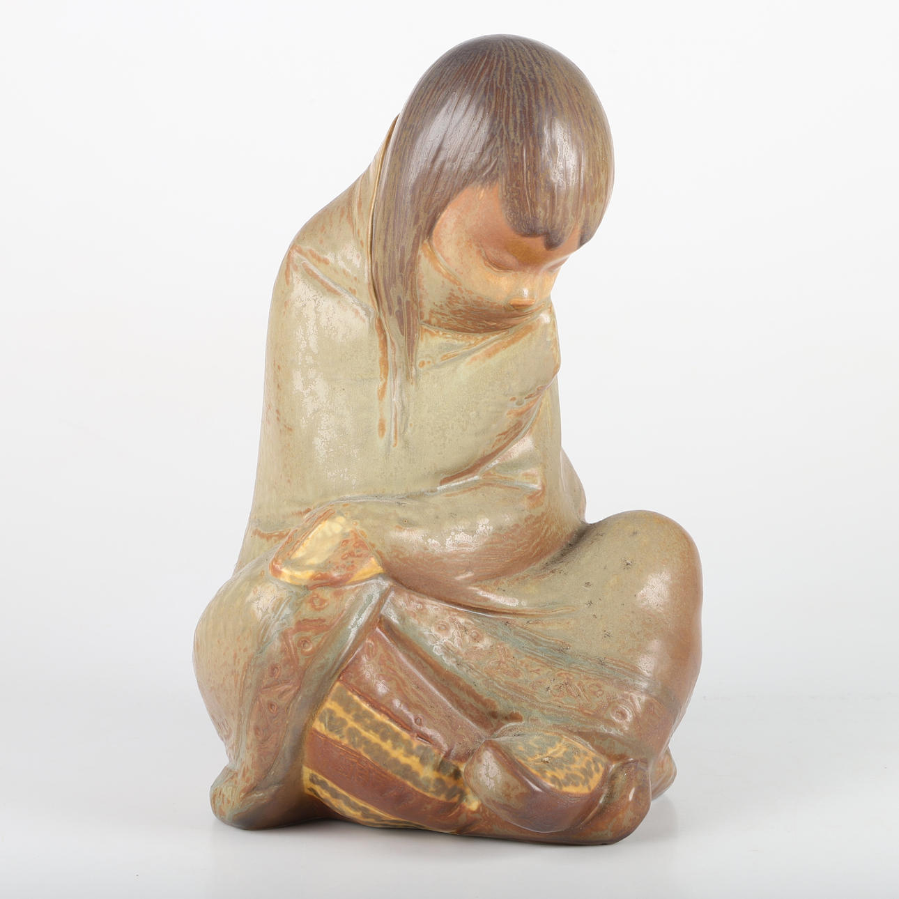 FIGURIN, eskimå, Lladro.