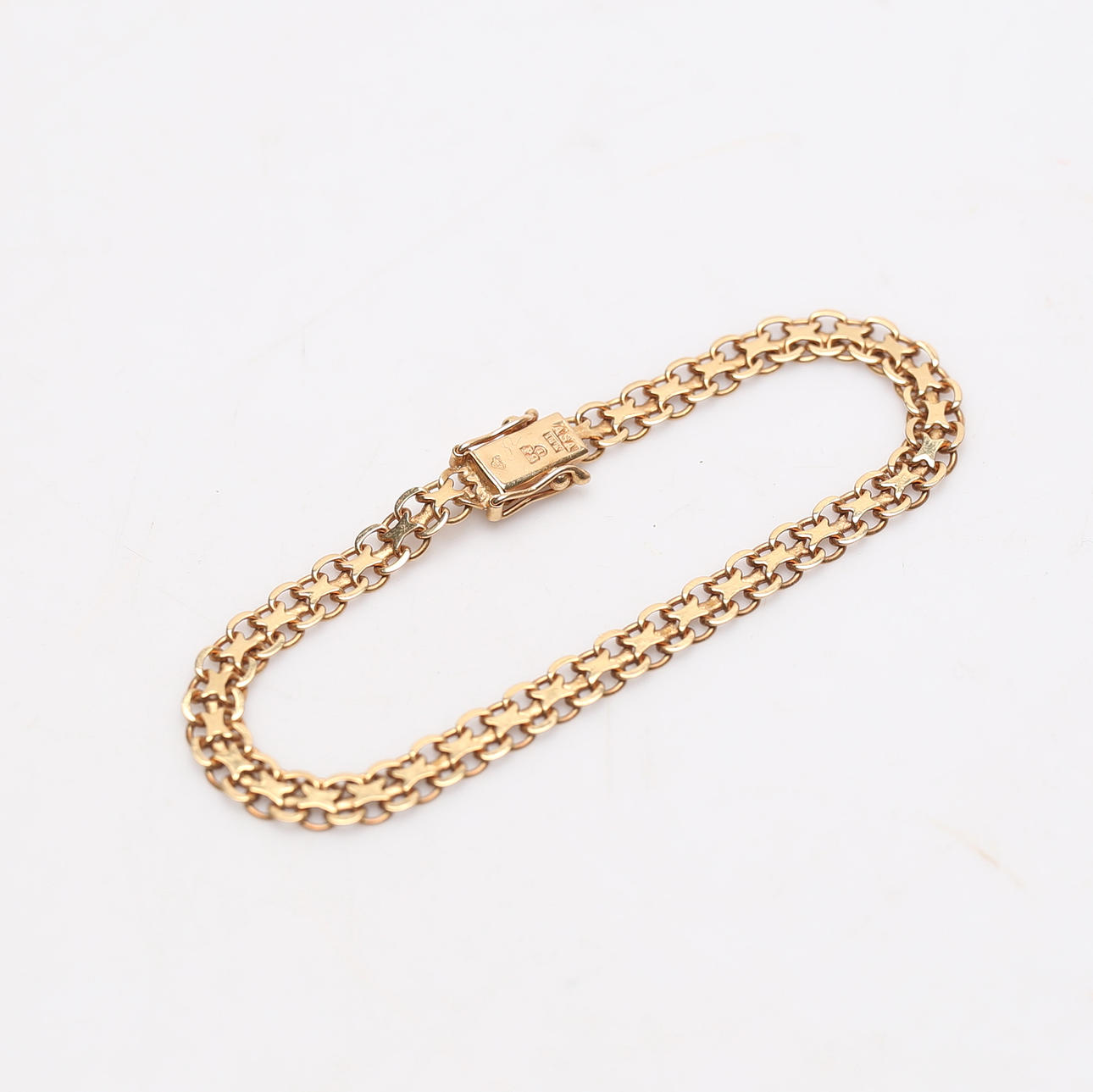 BRACELET, Xlink, Gold, 18K, about 10 grams.