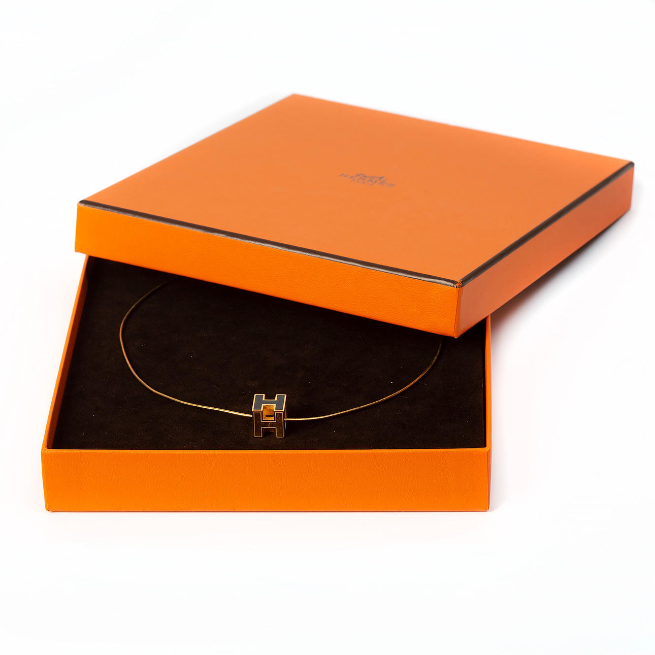 COLLIER, "Cage d'H", Hermès.