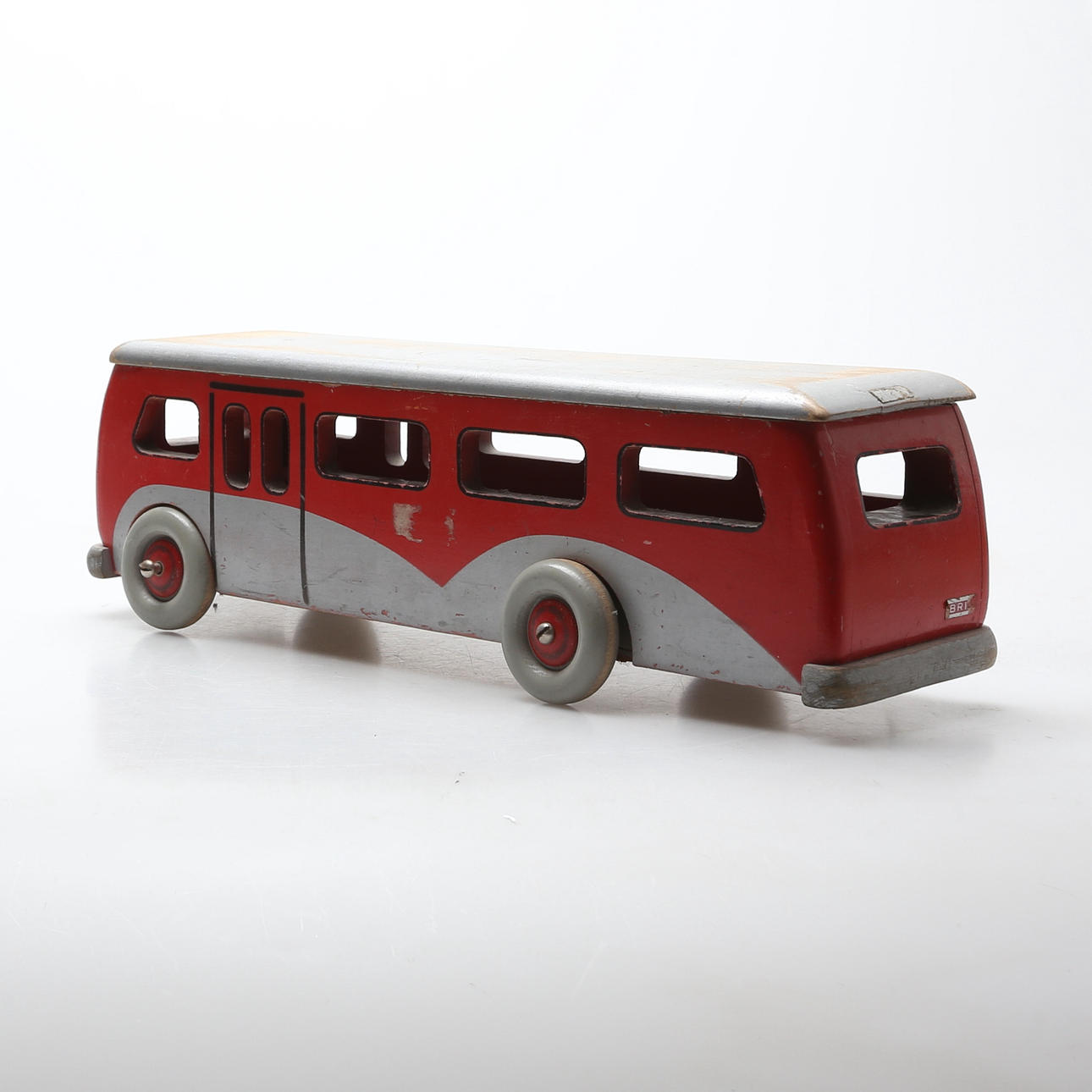 BUS, wood, Brio, circa 1950.