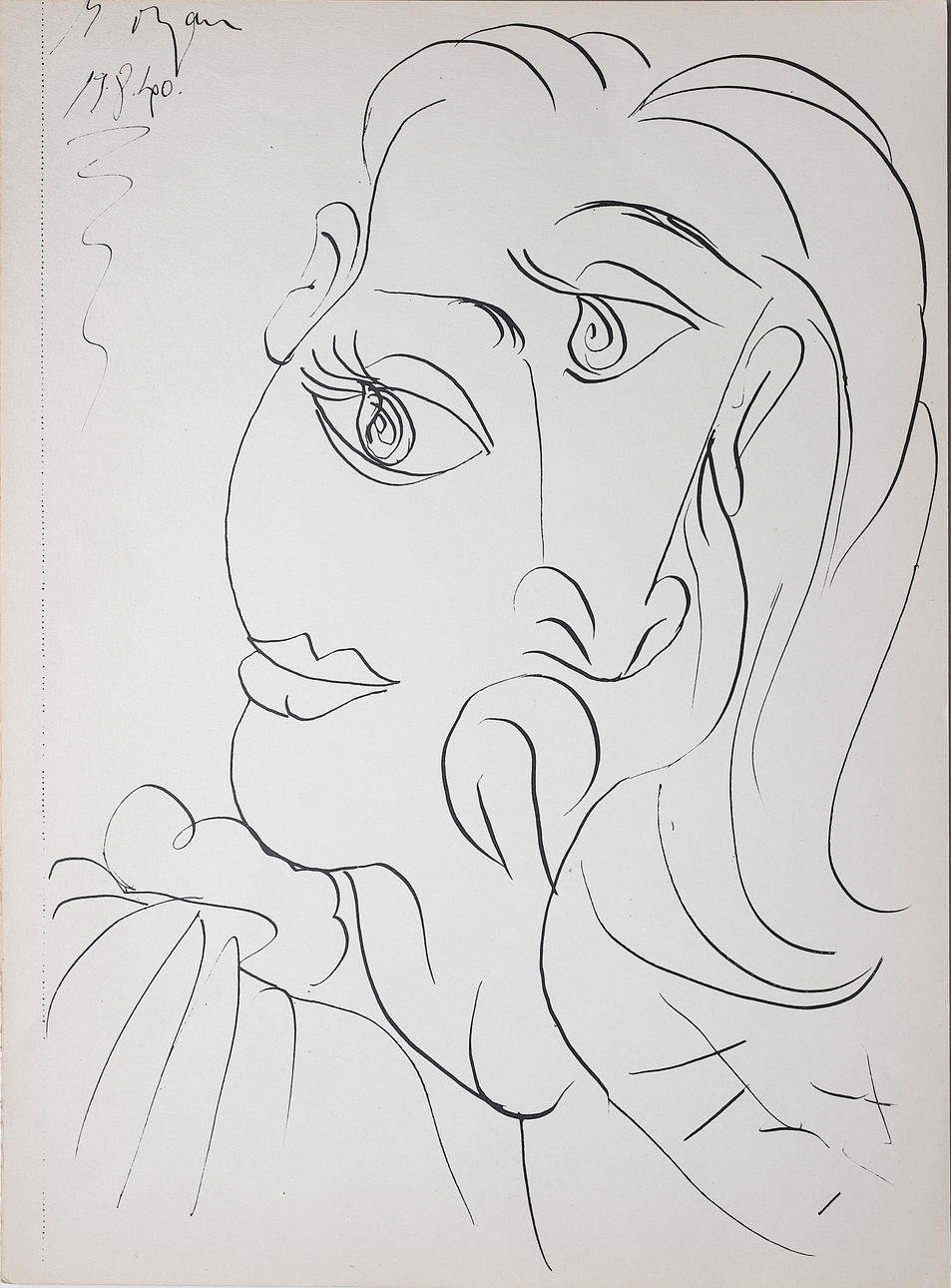 PABLO PICASSO. Dora Maar.