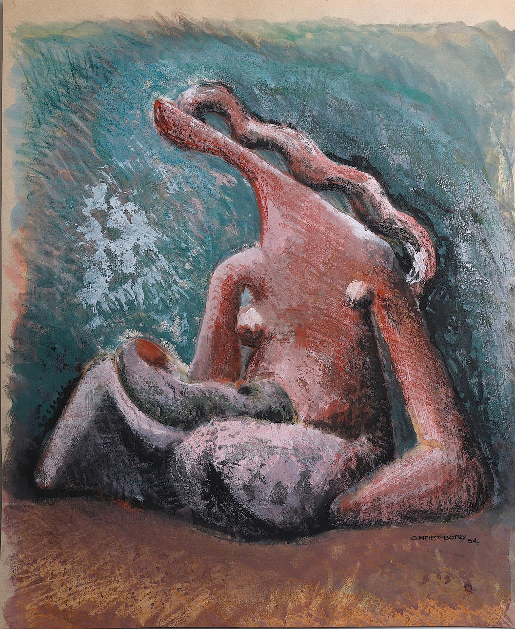 JOSÉ MARÍA GIMÉNEZ-BOTEY. Kein Titel.