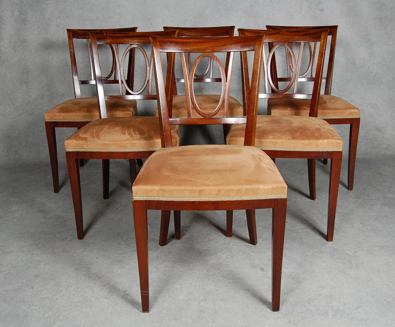 STOLAR, 6 st, Treman Möbelfabrik, Danmark.