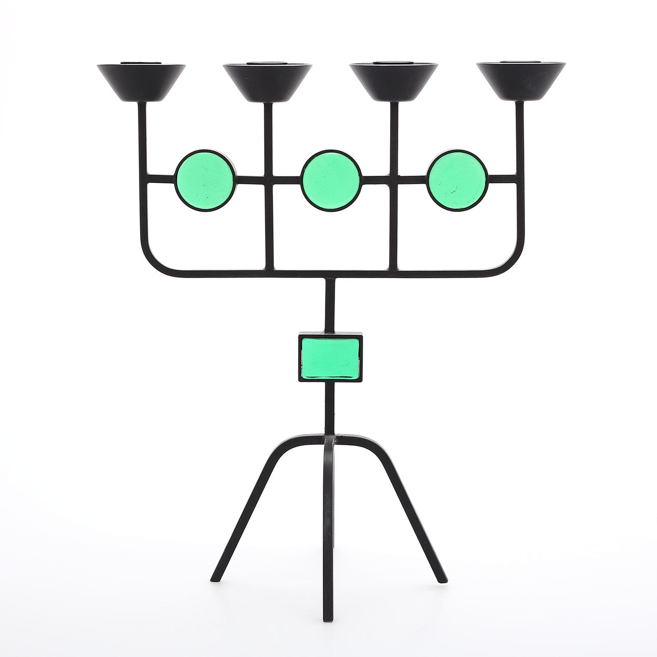 GUNNAR ANDER. Ljusstake, smide.