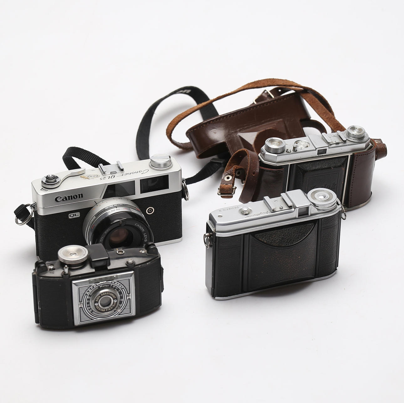 CAMERAS, 4 pcs, 1900s.