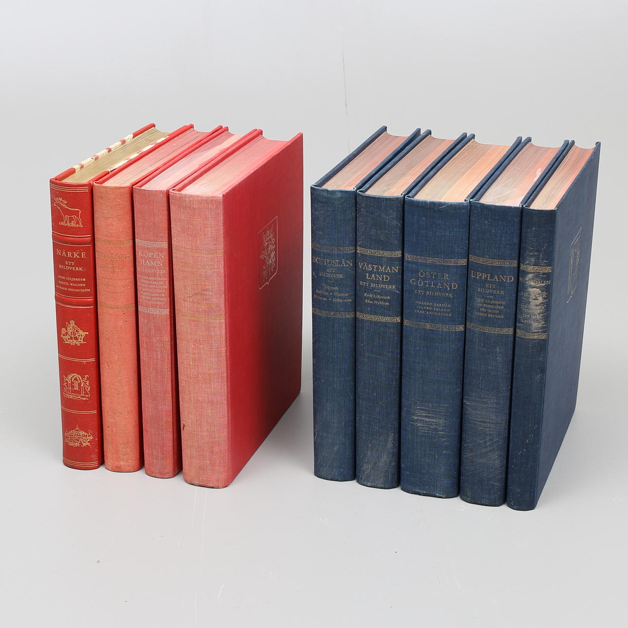 BÜCHER (9), "Ein Bilderwerk", Allhems Landschaftsbücher.