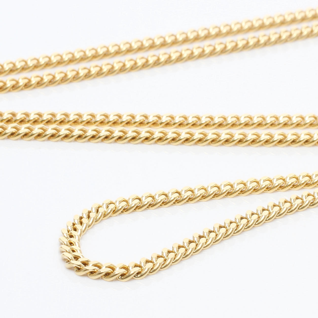 KEDJA, 18k guld, stämplad Balestra.