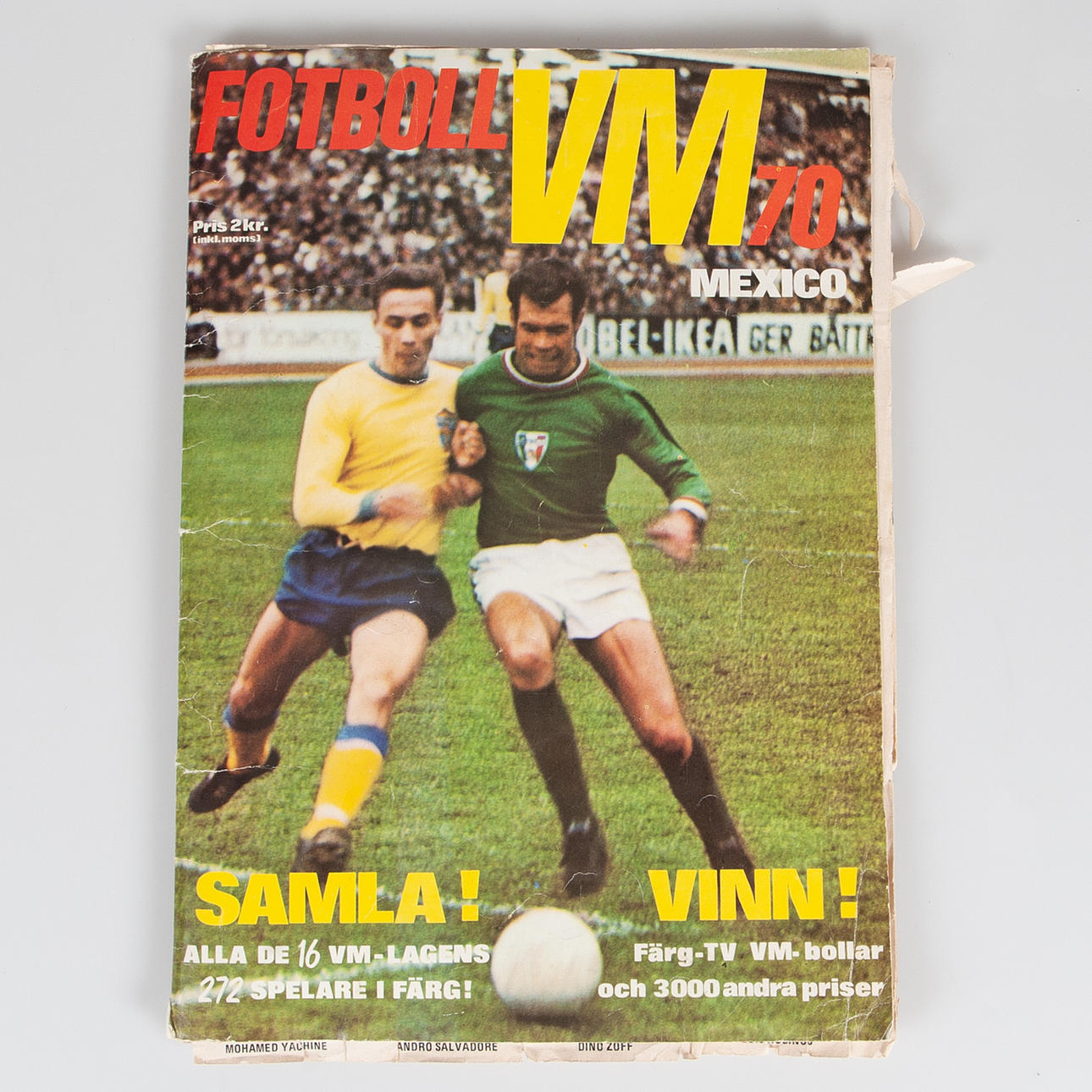 SAMLARBILDER, bland annat Pele, VM 1970.