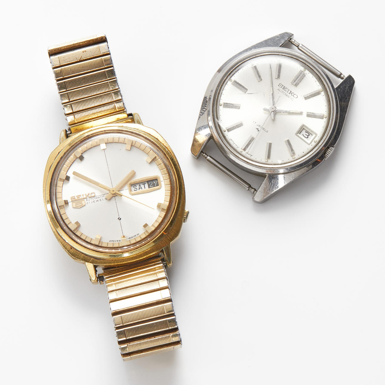 Rannekello, 2 kpl, Seiko.