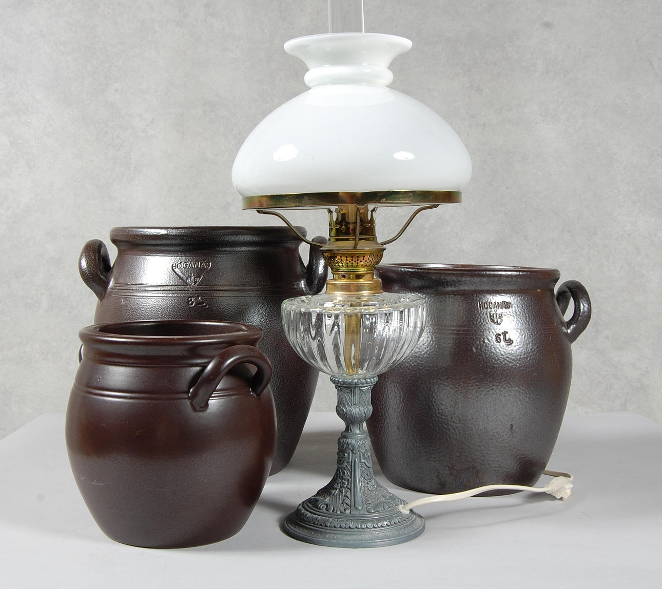 KRUS, FOTOGENLAMPA, 4 delar.