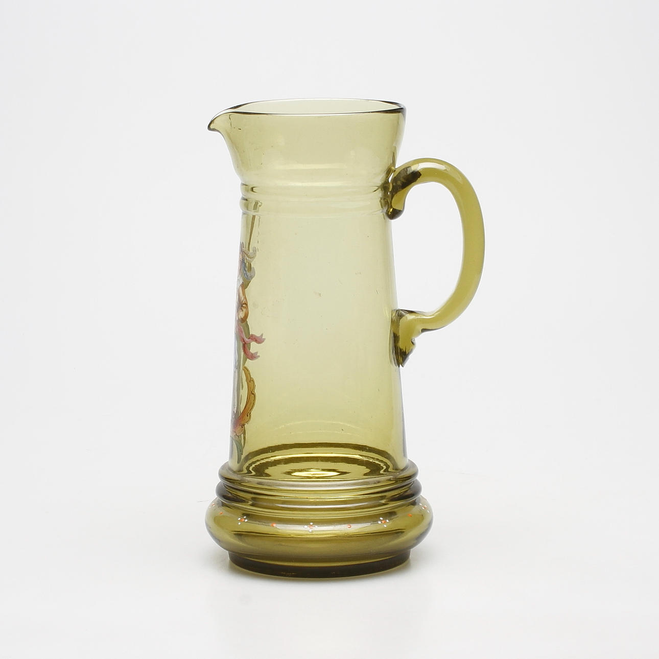 KANNA, glas, Fritz Heckert, Petersdorf, Böhmen, sent 1800-tal.