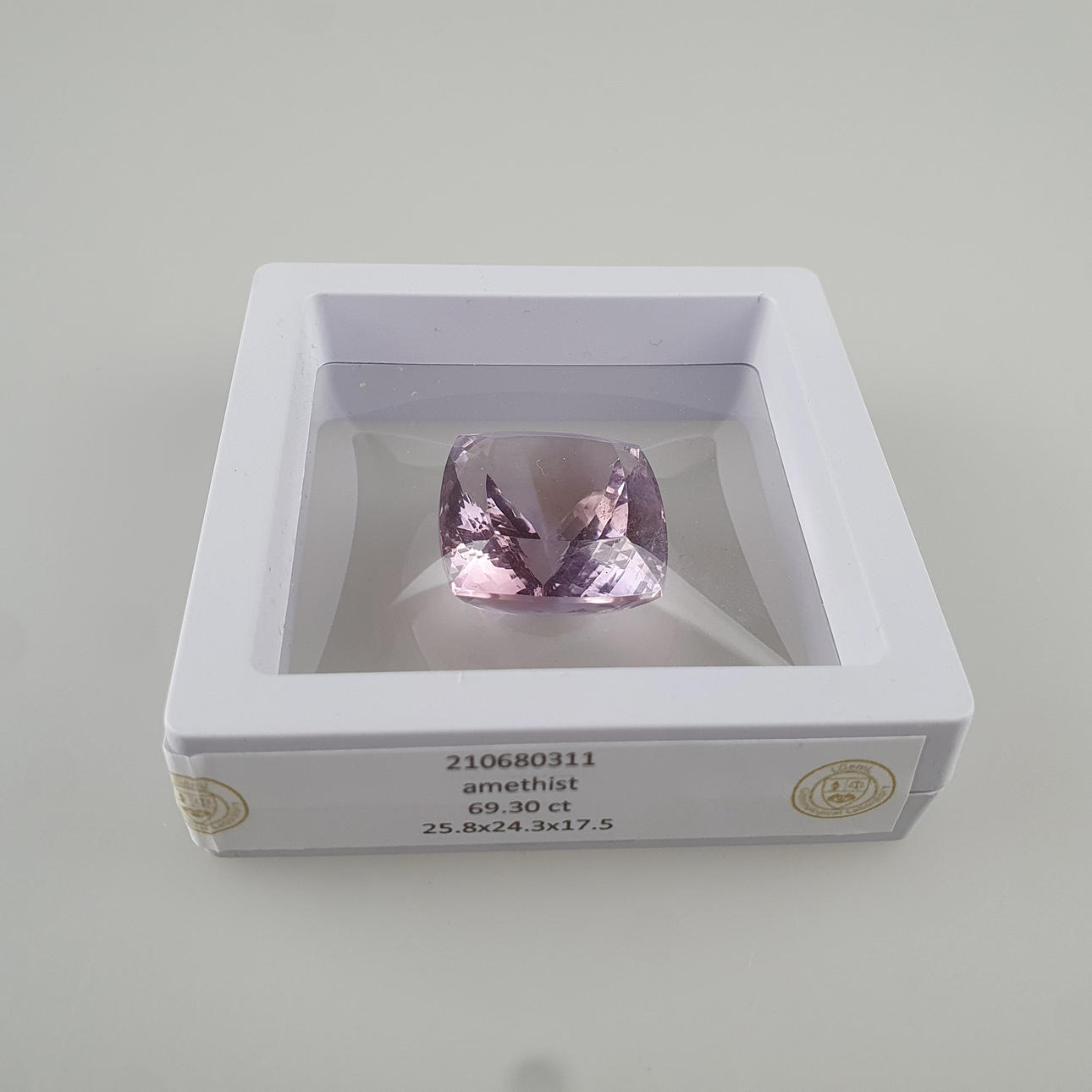 Ametyst, 69,3 ct.