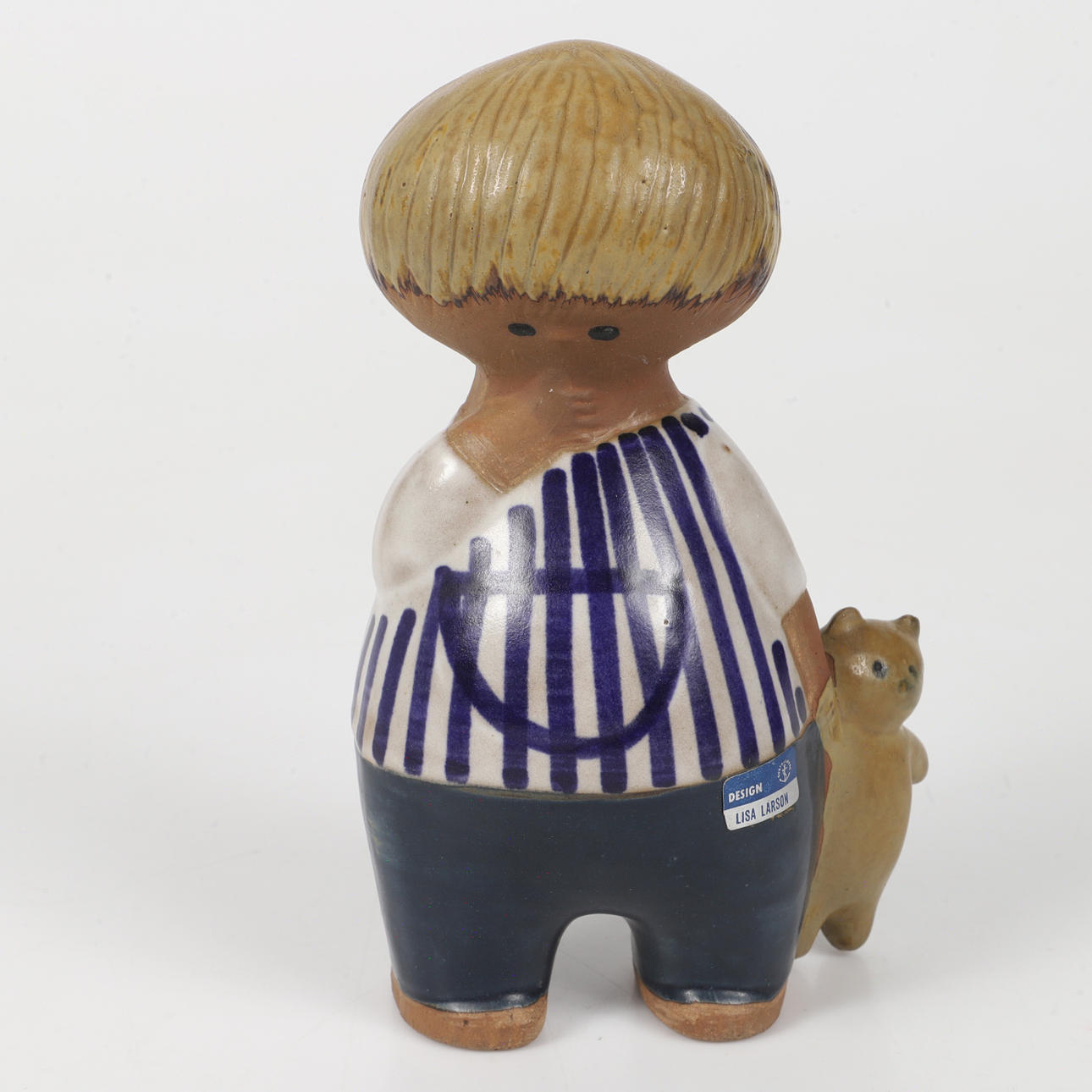 LISA LARSON. Figuren, "Malin", stentøj, Gustavsberg.