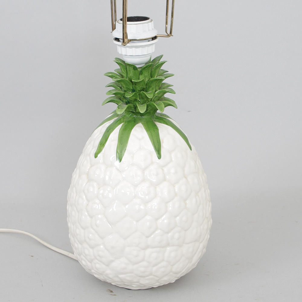 BORDSLAMPA, porslin, Italien.