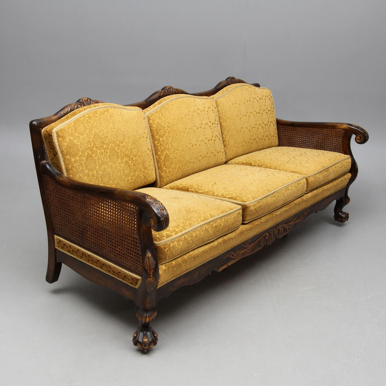 SOFFA, chippendalestil, 1900-tal.