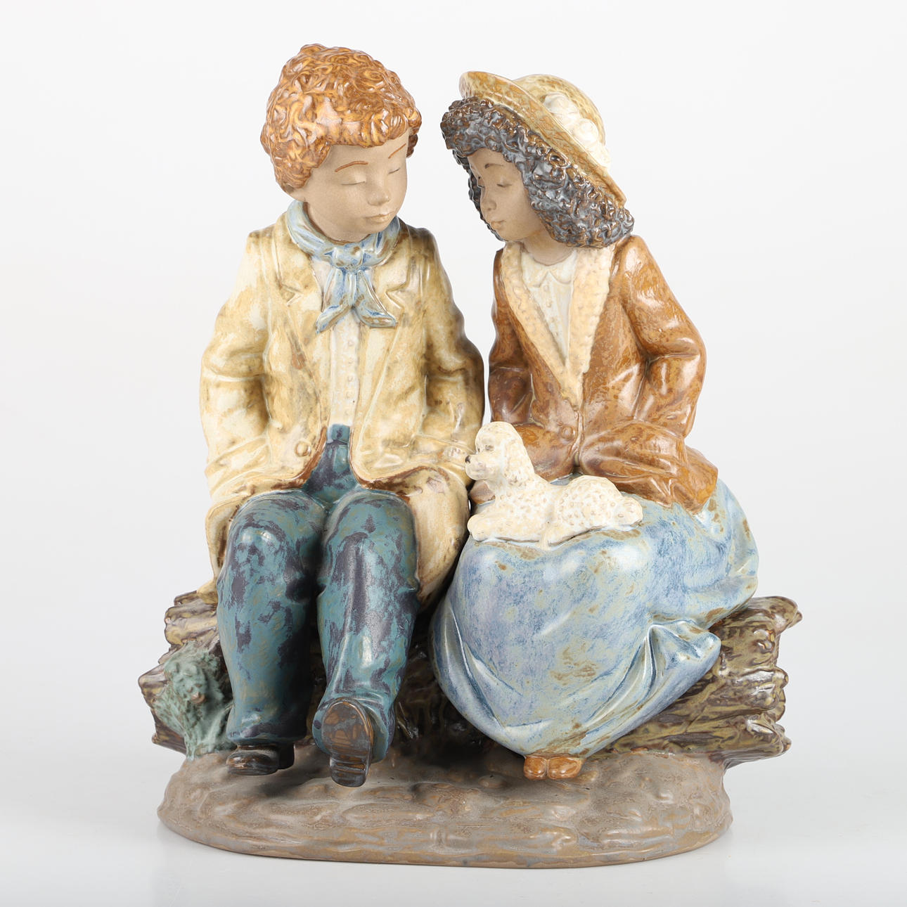 FIGUR, Liebespaar, Keramik, Nau, Spanien.