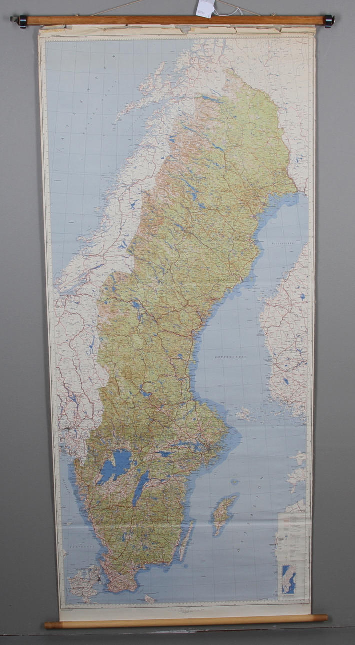 SKOLKARTOR, 2 st, 1900-talets mitt.