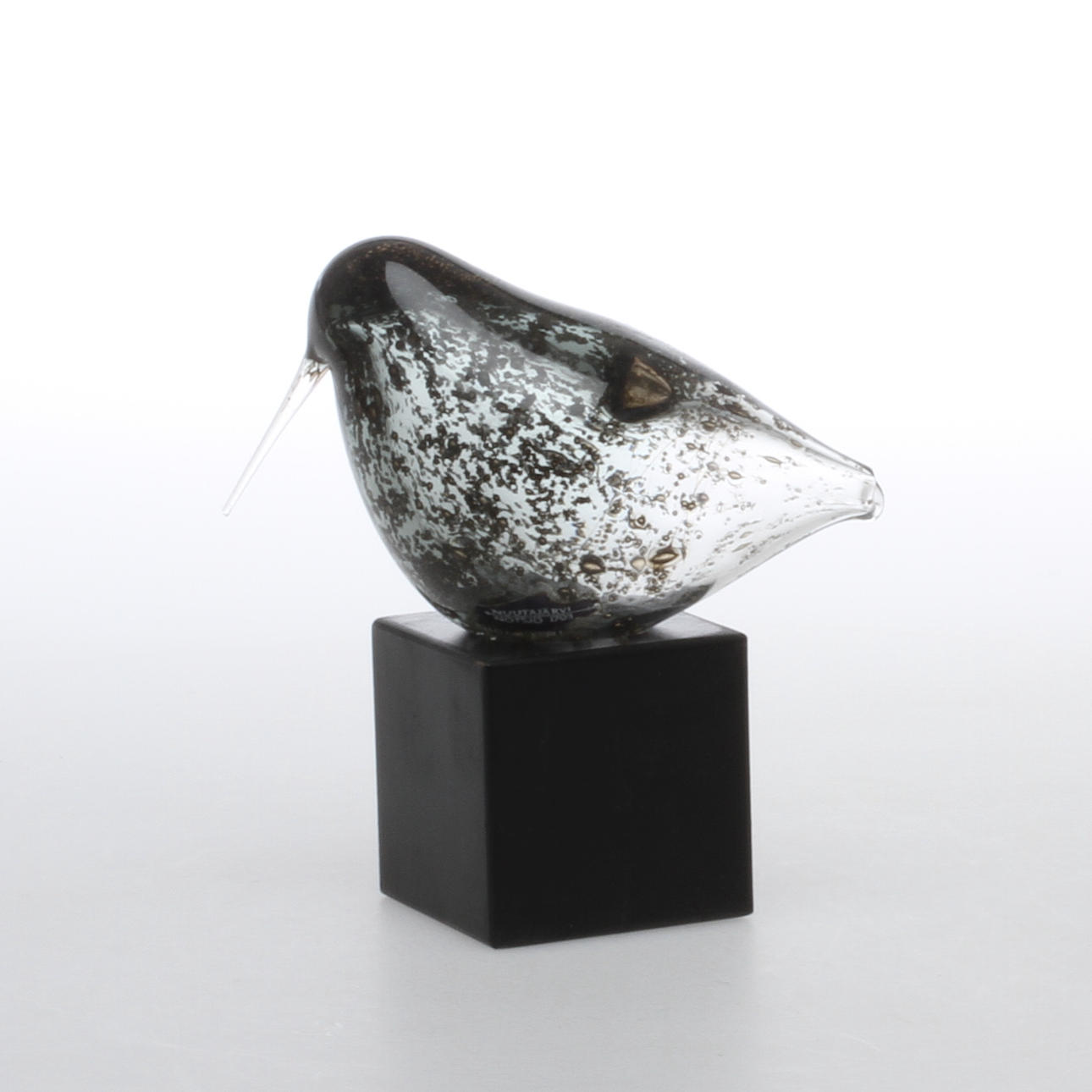 FIGURIN, glas, fågel, Kaj Franck, Nuutajärvi, Notsjö.