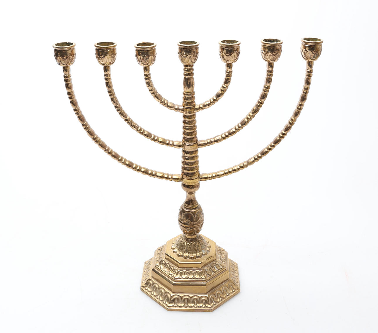 KANDELABER, malm, 1900-tal.