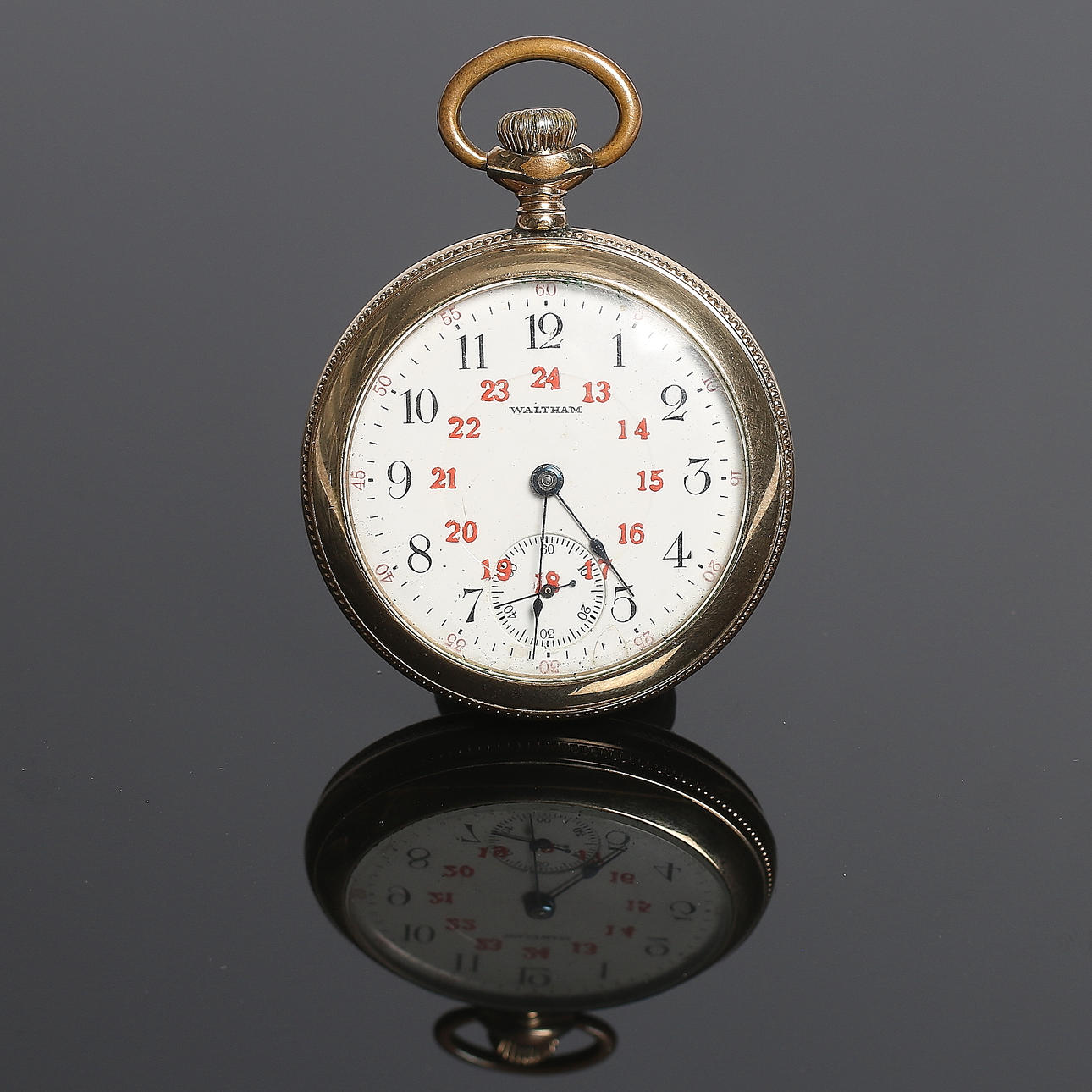 FICKUR, gulddoublé, PS Bartlett, Waltham Massachusetts, USA. 1900-talets första halva.