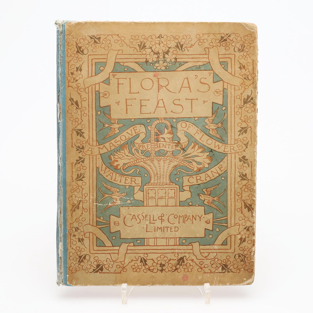 CHILDREN'S BOOK. WALTER CRANE'S FINELY ILLUSTRATED FLORA'S FEAST